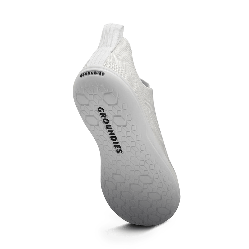 Load image into Gallery viewer, Groundies Active Knit Men's Barefoot Shoes – White
