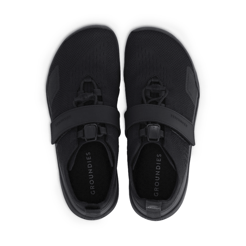 Load image into Gallery viewer, Groundies G-Flex Men's Barefoot Cross-Training Shoes – Black