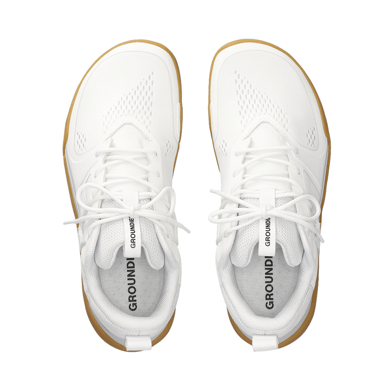 Load image into Gallery viewer, Groundies G-Flex Precision Men's Barefoot Training Shoes – White