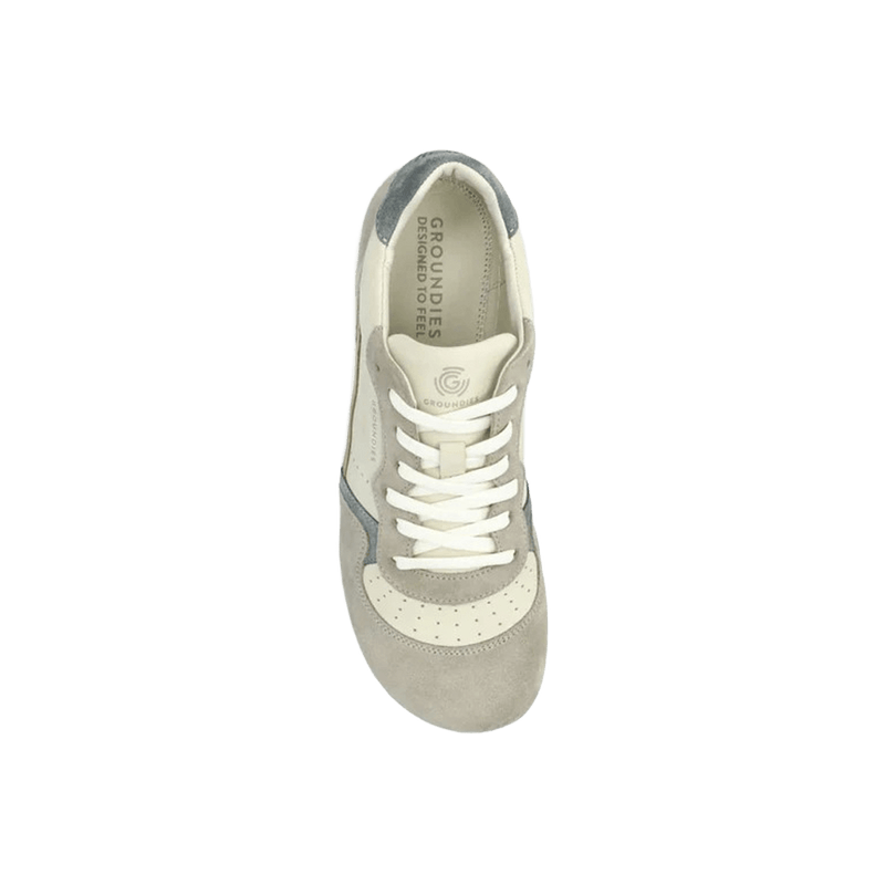 Load image into Gallery viewer, Groundies Nova GO1 Women's Barefoot Sneakers – Beige/Sage Green