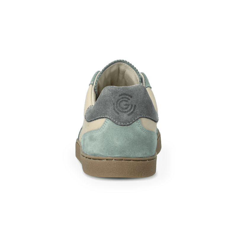 Load image into Gallery viewer, Groundies Panama Men's Barefoot Sneakers – Beige/Sage Green
