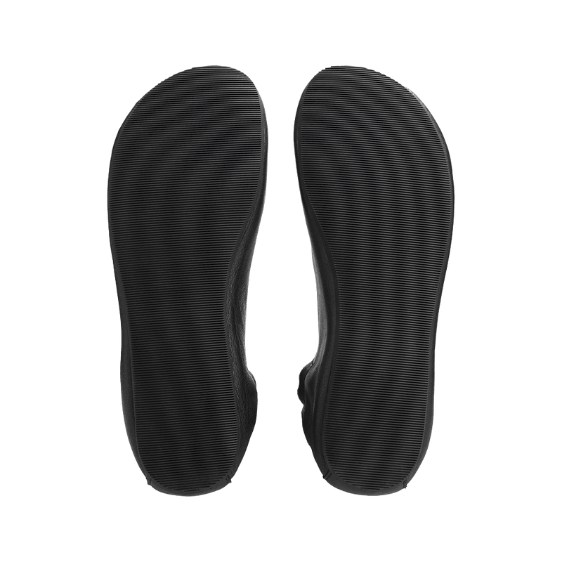 Load image into Gallery viewer, Groundies Sleek Women's Barefoot Ballerina Flats – Black
