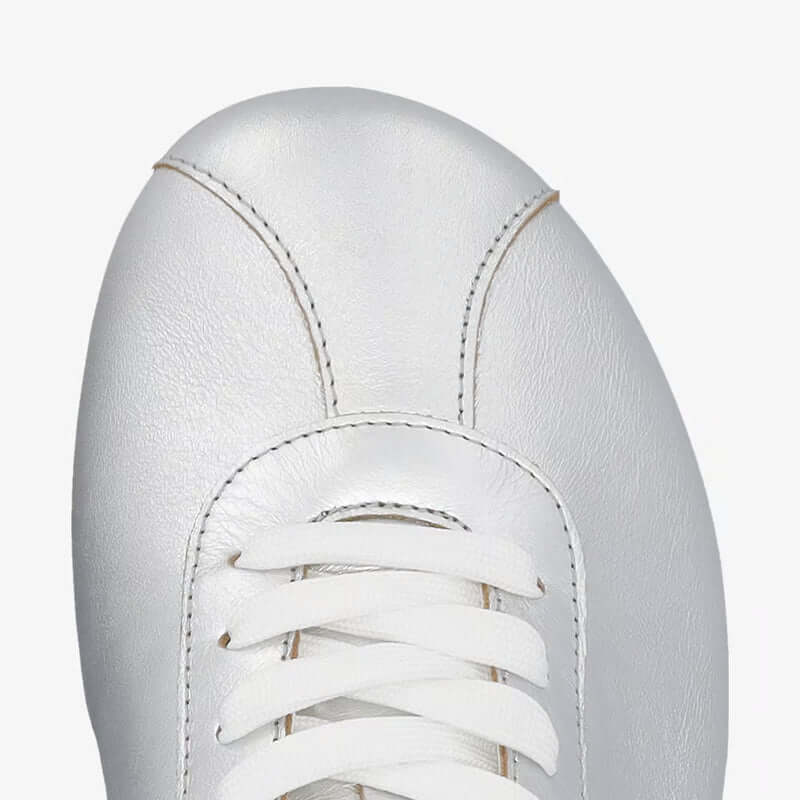 Load image into Gallery viewer, Groundies Zen Women's Barefoot Sneakers – Metallic Silver