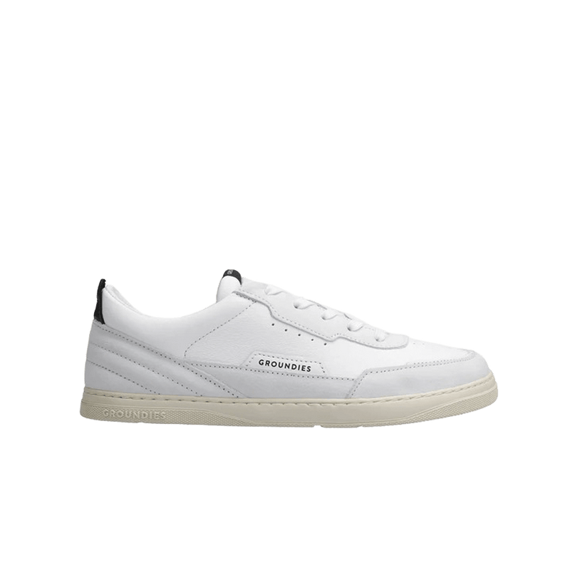 Load image into Gallery viewer, Groundies Zurich Men's Barefoot Sneakers – White/Black