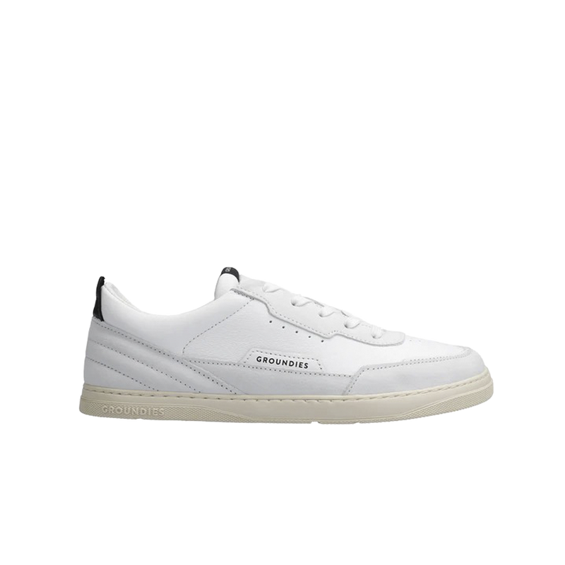 Load image into Gallery viewer, Groundies Zurich Men's Barefoot Sneakers – White/Black