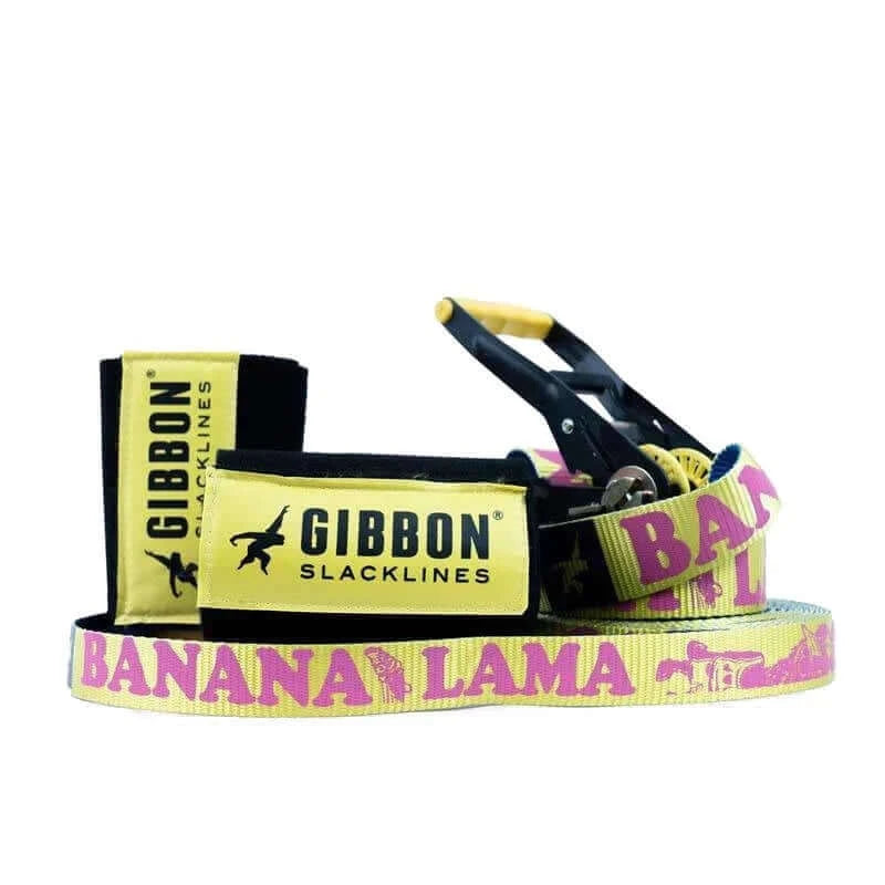 Load image into Gallery viewer, Gibbon BananaLama Slackline Treewear Set
