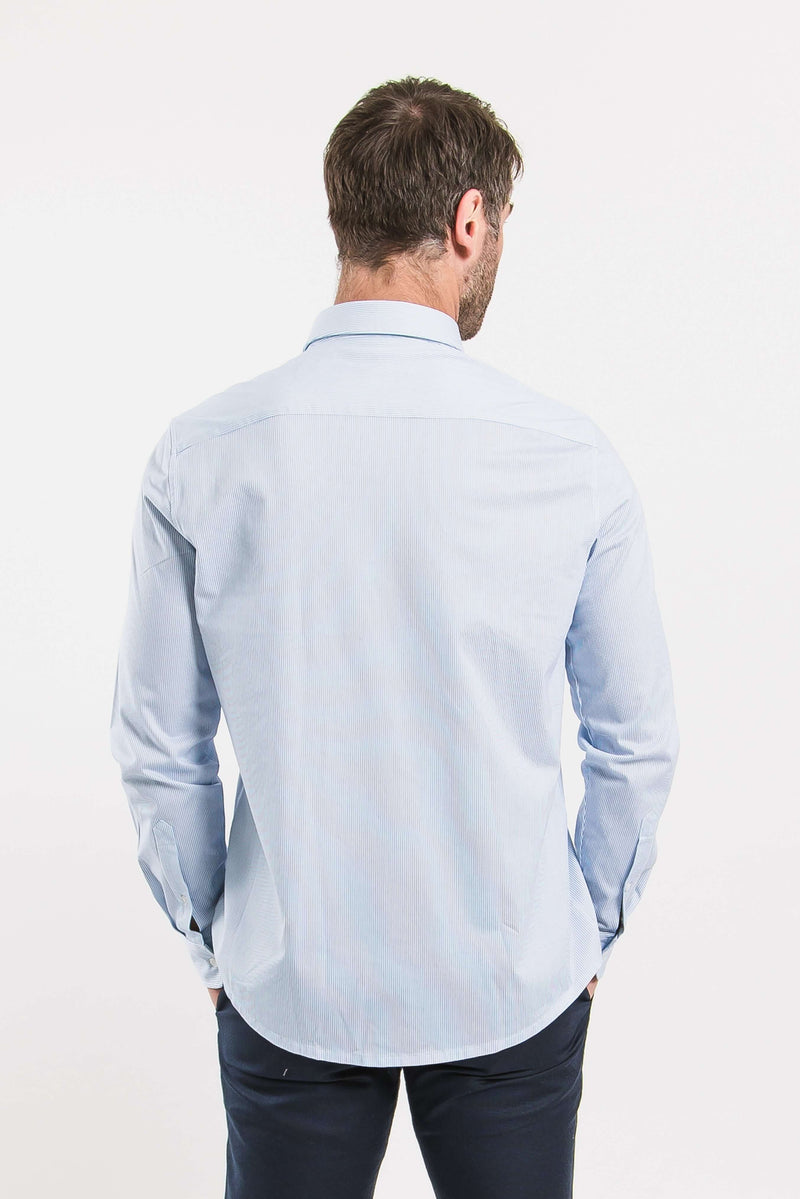 Load image into Gallery viewer, Men’s Shirt Regular Be Lenka Essentials - Blue and White