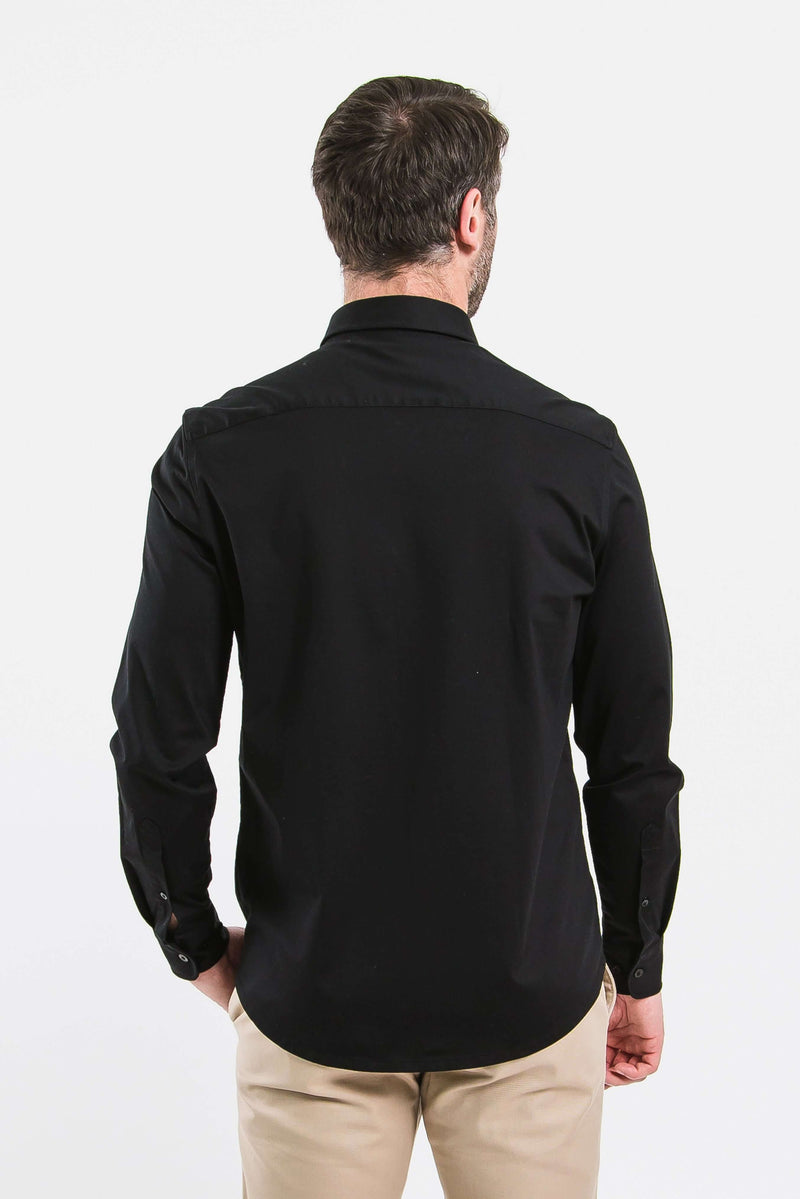 Load image into Gallery viewer, Men’s Shirt Regular Be Lenka Essentials - Jet Black
