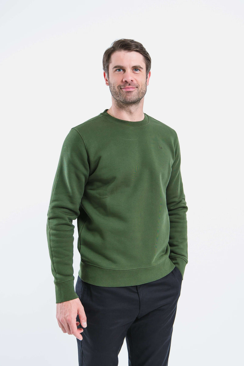 Load image into Gallery viewer, Men’s Sweatshirt Be Lenka Essentials - Dark Green