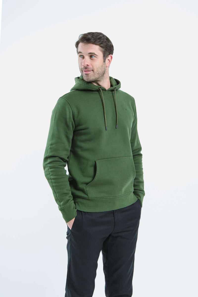 Load image into Gallery viewer, Men’s Hoodie Be Lenka Essentials - Dark Green