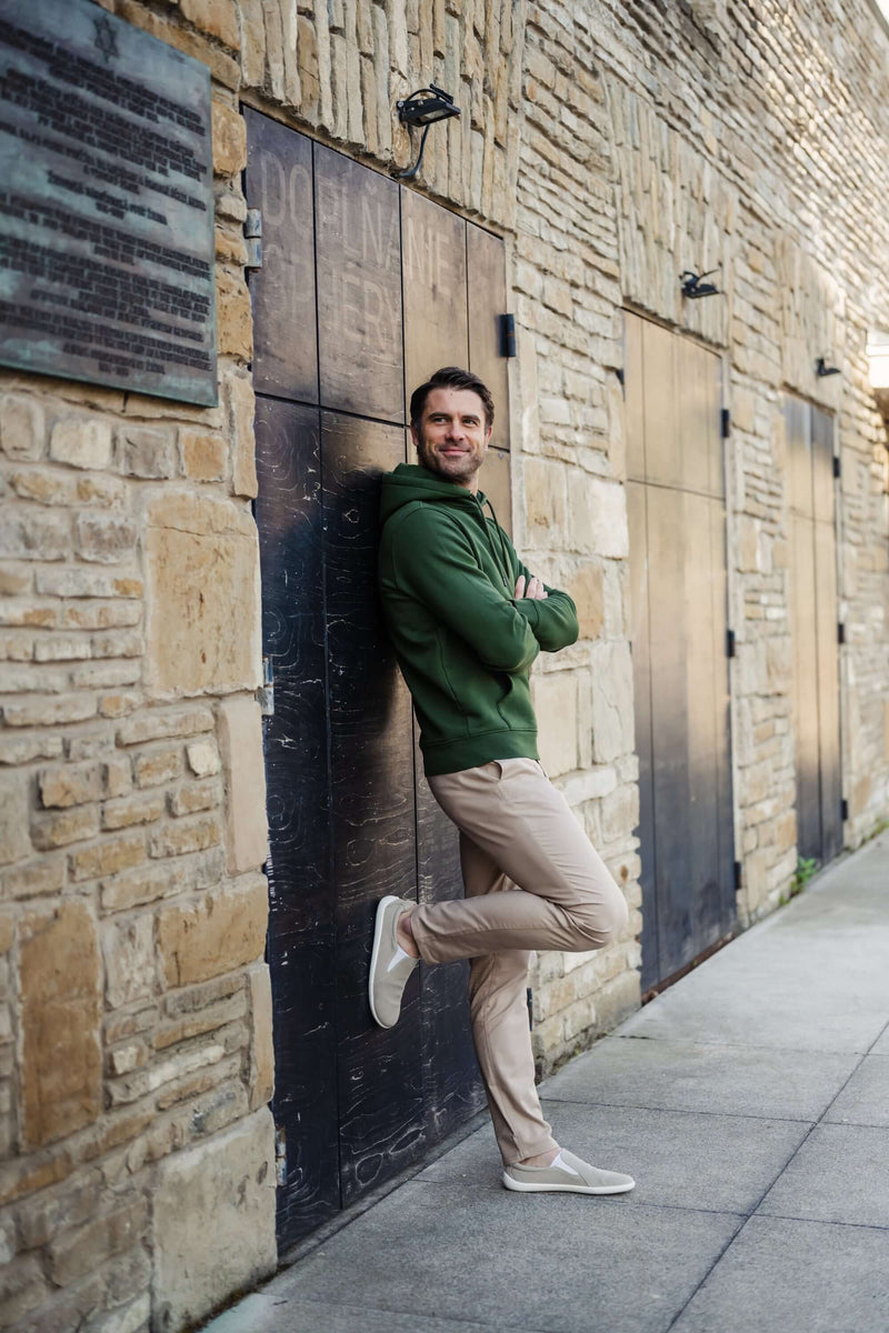 Load image into Gallery viewer, Men’s Hoodie Be Lenka Essentials - Dark Green