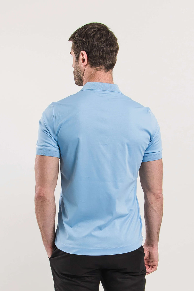 Load image into Gallery viewer, Men’s Polo-shirt Be Lenka Essentials - Sky Blue