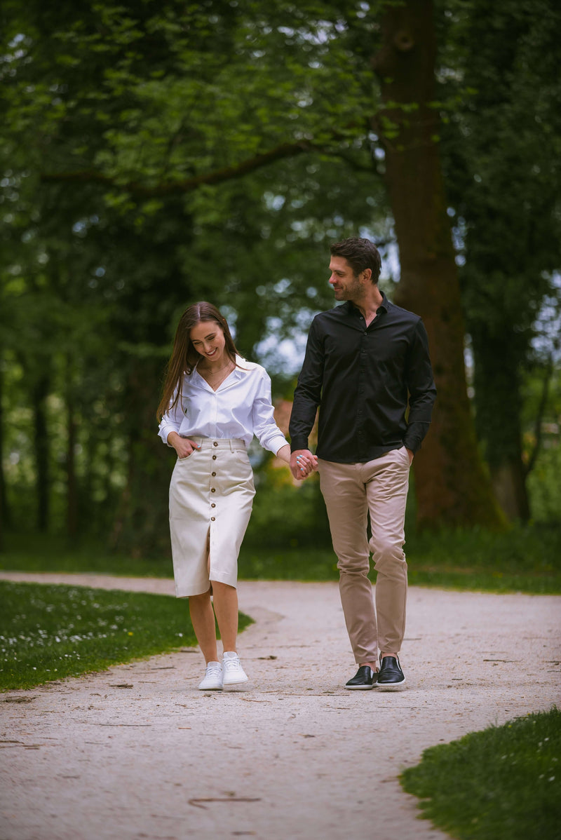 Load image into Gallery viewer, Men’s Shirt Regular Be Lenka Essentials - Jet Black