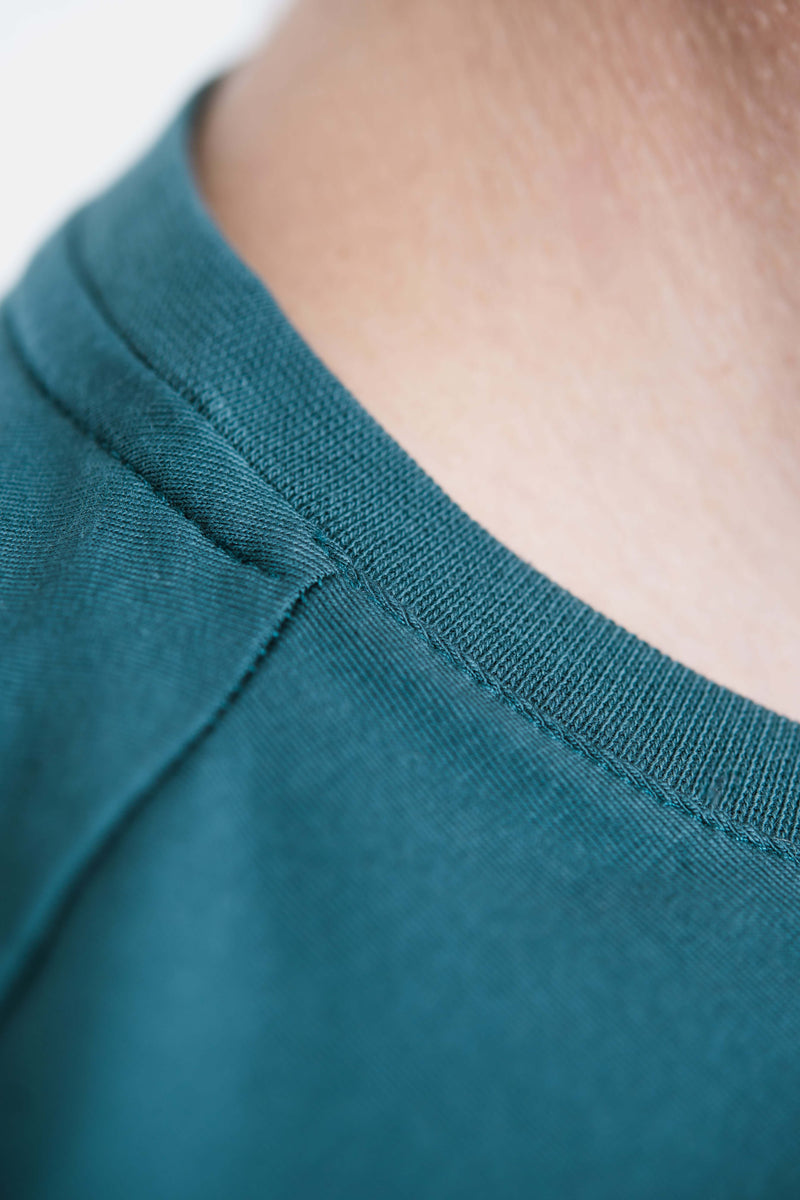 Load image into Gallery viewer, Men’s Round Neck T-shirt Be Lenka Essentials - Deep Ocean Blue