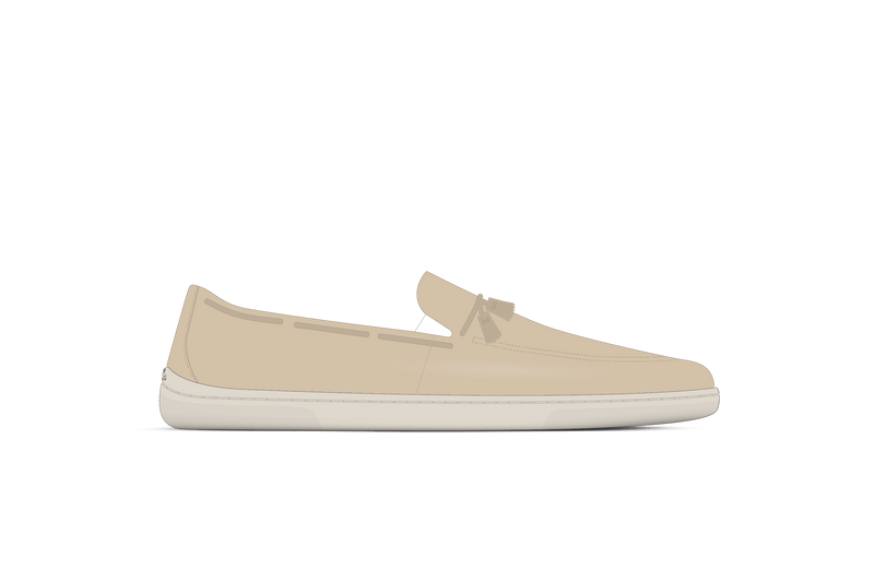 Load image into Gallery viewer, Barefoot Moccasins Be Lenka Portsiders - Beige