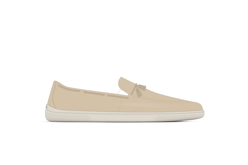 Load image into Gallery viewer, Barefoot Moccasins Be Lenka Portsiders - Beige