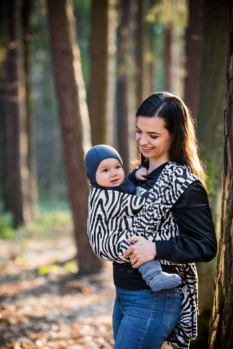 Load image into Gallery viewer, Baby Wrap Be Lenka Zebra - Black & White