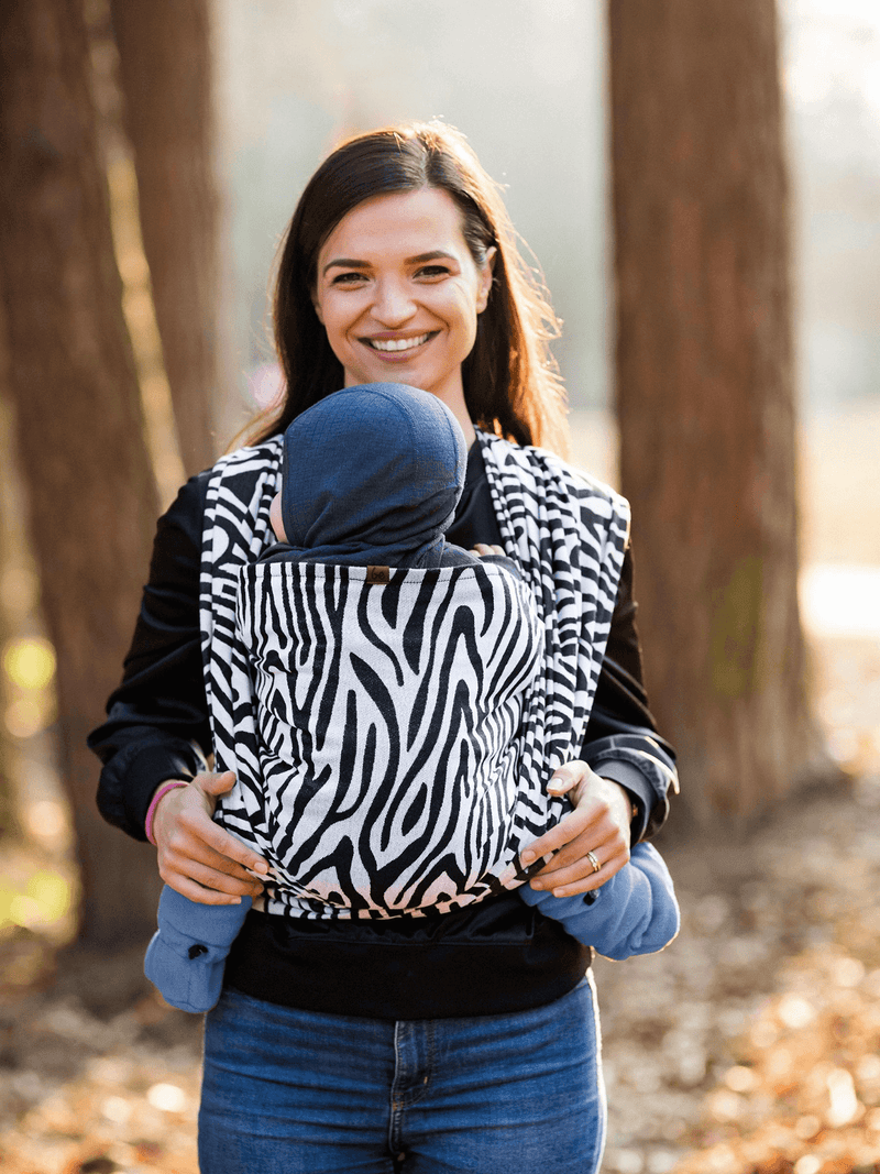 Load image into Gallery viewer, Baby Wrap Be Lenka Zebra - Black & White