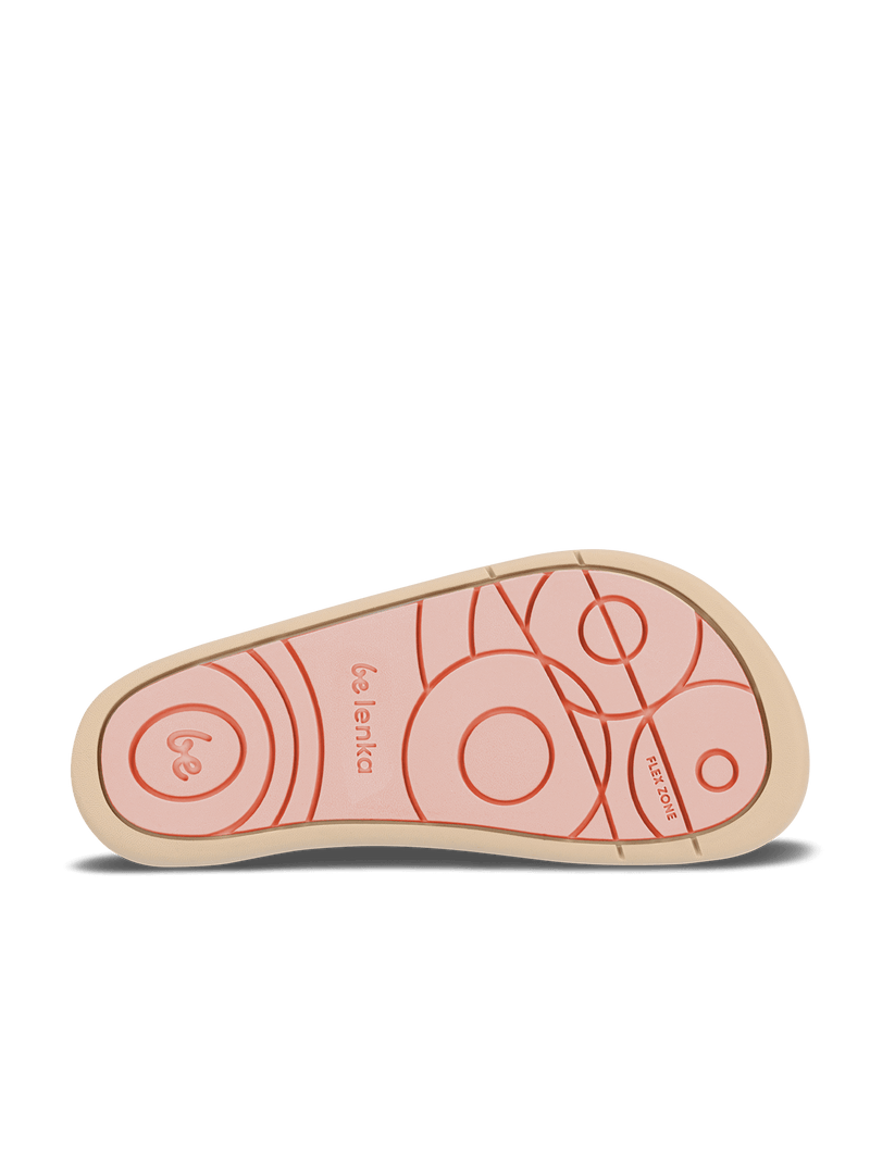 Load image into Gallery viewer, Kids' barefoot sandals Be Lenka Miami Junior - Coral Sparkle