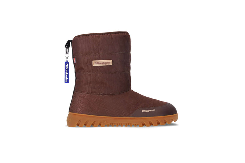 Load image into Gallery viewer, Winter Barefoot Boots Barebarics PolarStride - Copper Brown
