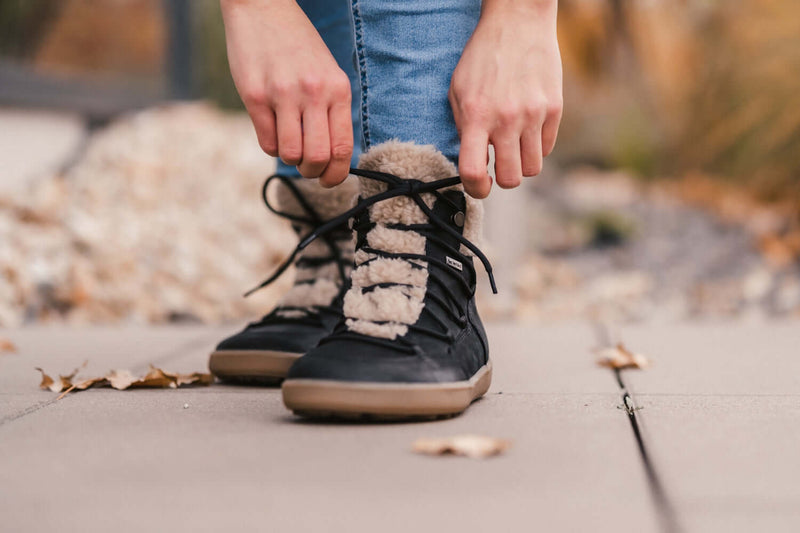Load image into Gallery viewer, Eco-friendly Winter Barefoot Boots Be Lenka Bliss - Black