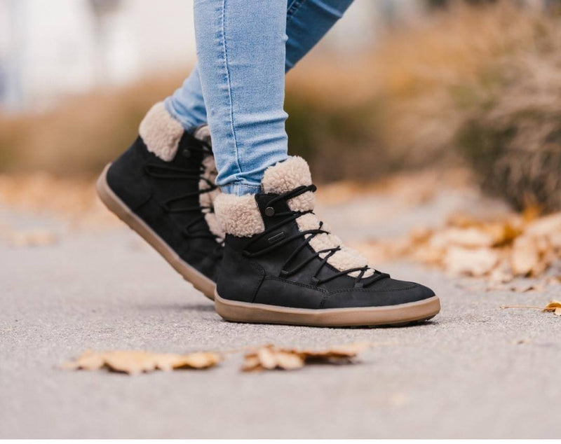 Load image into Gallery viewer, Eco-friendly Winter Barefoot Boots Be Lenka Bliss - Black