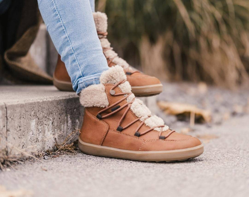 Load image into Gallery viewer, Eco-friendly Winter Barefoot Boots Be Lenka Bliss - Brown