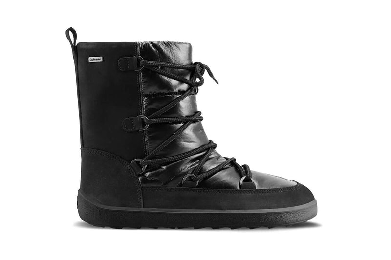 Load image into Gallery viewer, Eco-friendly Winter Barefoot Boots Be Lenka Snowfox Woman - Black