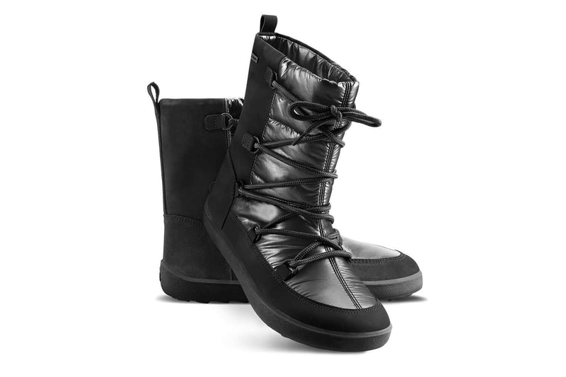 Load image into Gallery viewer, Eco-friendly Winter Barefoot Boots Be Lenka Snowfox Woman - Black