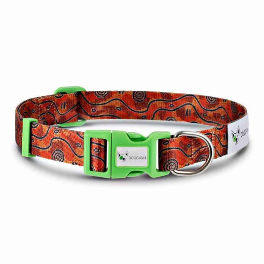 DOGGY ECO Eco Friendly Dog Collar "Bunji" Made from Recycled Plastic
