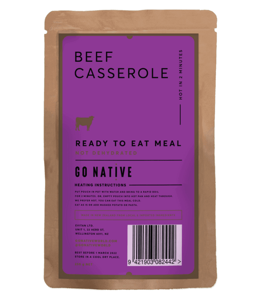 Go Native MRE Beef Casserole | Adventureco