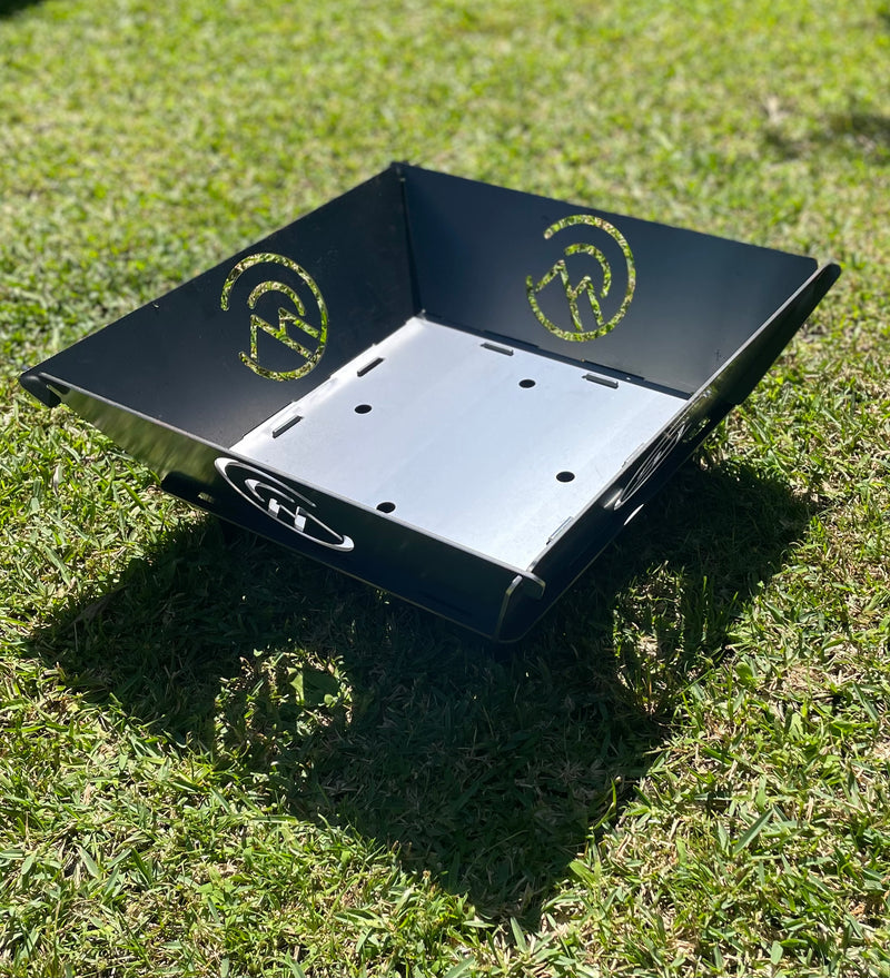 Load image into Gallery viewer, Adventureco Mini Camper Australian Made Flatpack Firepit

