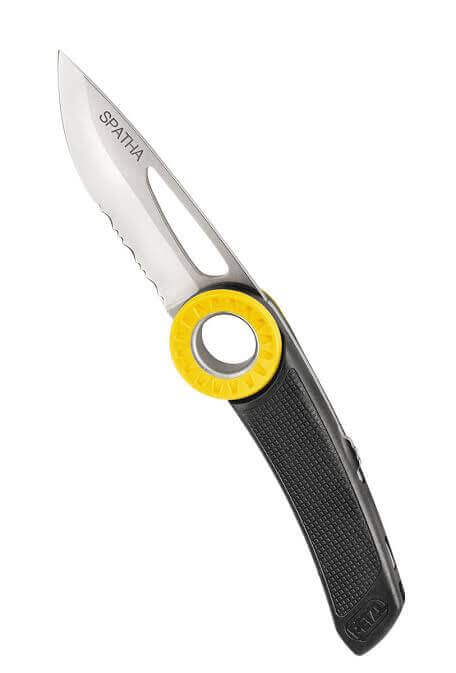 Petzl SPATHA Knife with carabiner hole | Adventureco
