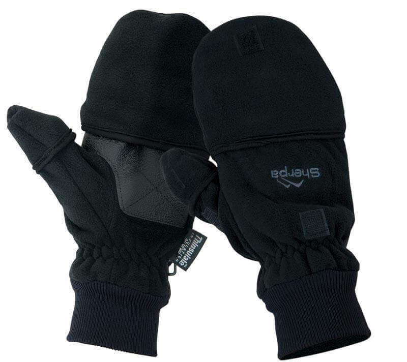 Load image into Gallery viewer, Sherpa Fleece Convertible Mitt/Shooters Glove
