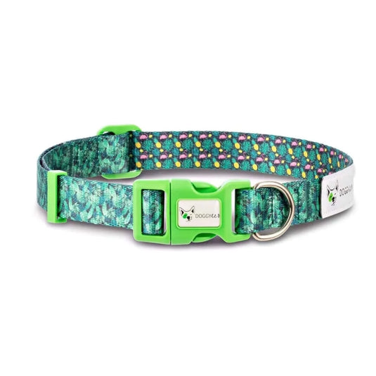 DOGGY ECO Eco Friendly Dog Collar "Troppo" Made from Recycled Plastic