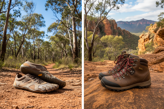 Barefoot vs Traditional Hiking Shoes: Which Is Better For Australian Trails? - Adventureco Blog