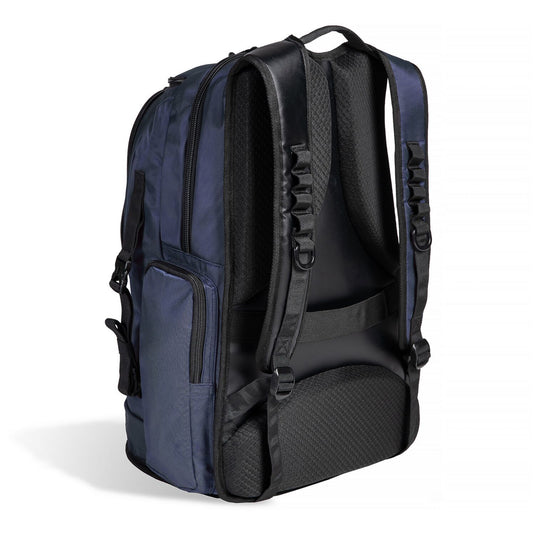 Arena All Set Backpack 45L Sports Swimming Bag Aquabreathe Water-Repellent Laptop Pocket in Navy-3