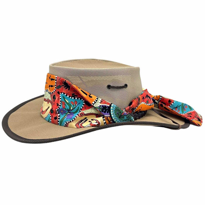 Load image into Gallery viewer, Jacaru 104A Ladies Camper Hat – Canvas Breeze | Vegan
