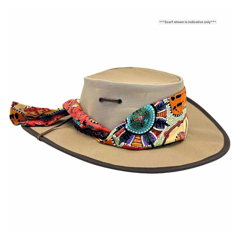 Load image into Gallery viewer, Jacaru 104A Ladies Camper Hat – Canvas Breeze | Vegan
