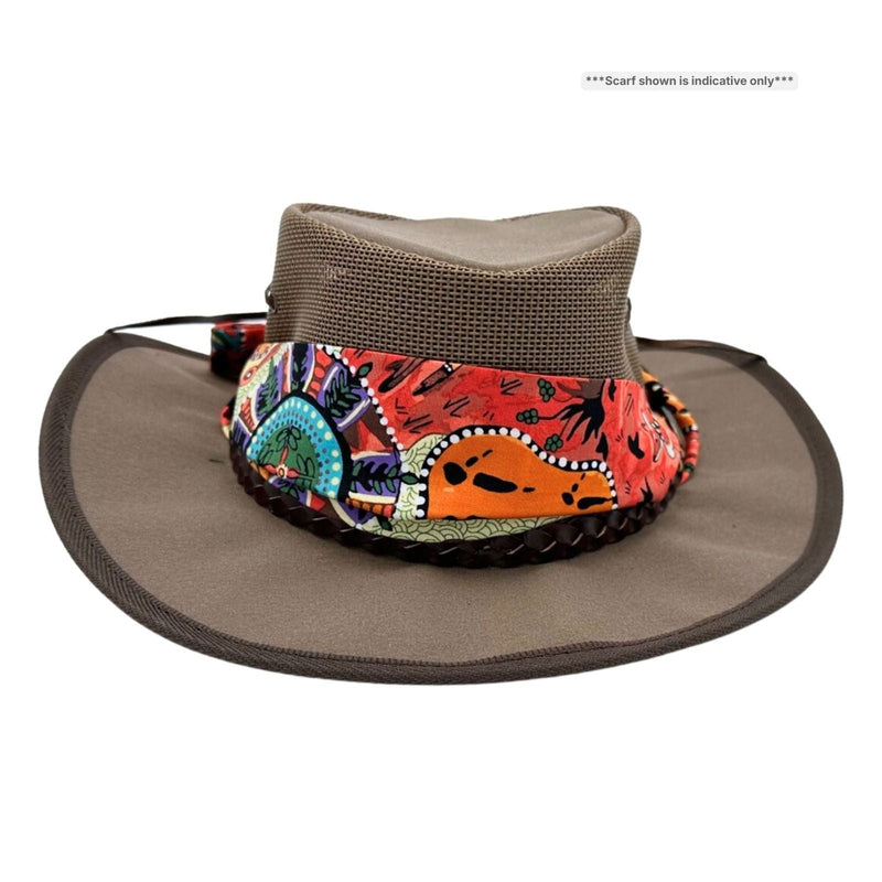 Load image into Gallery viewer, Jacaru 104A Ladies Camper Hat – Canvas Breeze | Vegan
