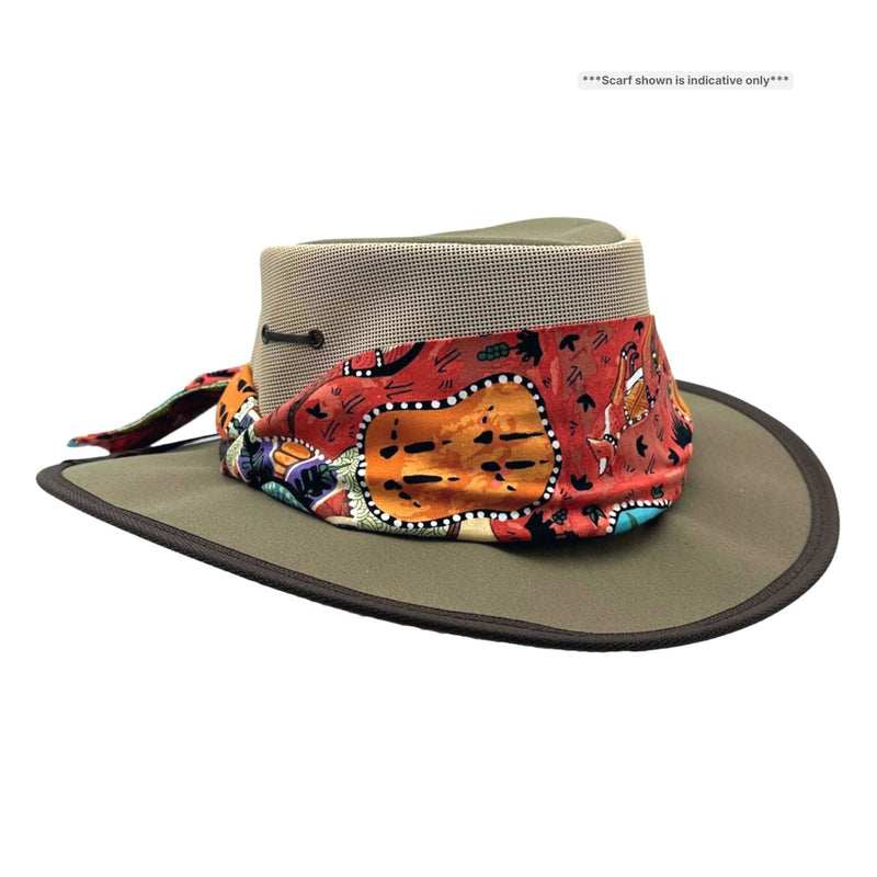 Load image into Gallery viewer, Jacaru 104A Ladies Camper Hat – Canvas Breeze | Vegan
