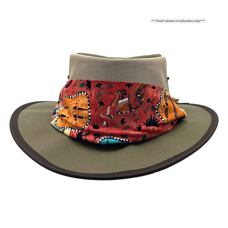Load image into Gallery viewer, Jacaru 104A Ladies Camper Hat – Canvas Breeze | Vegan
