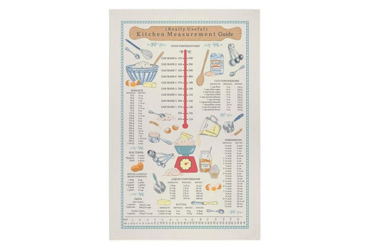 Ulster Weavers Kitchen Measurements Cotton Tea Towel 74x48x0.2cm-1