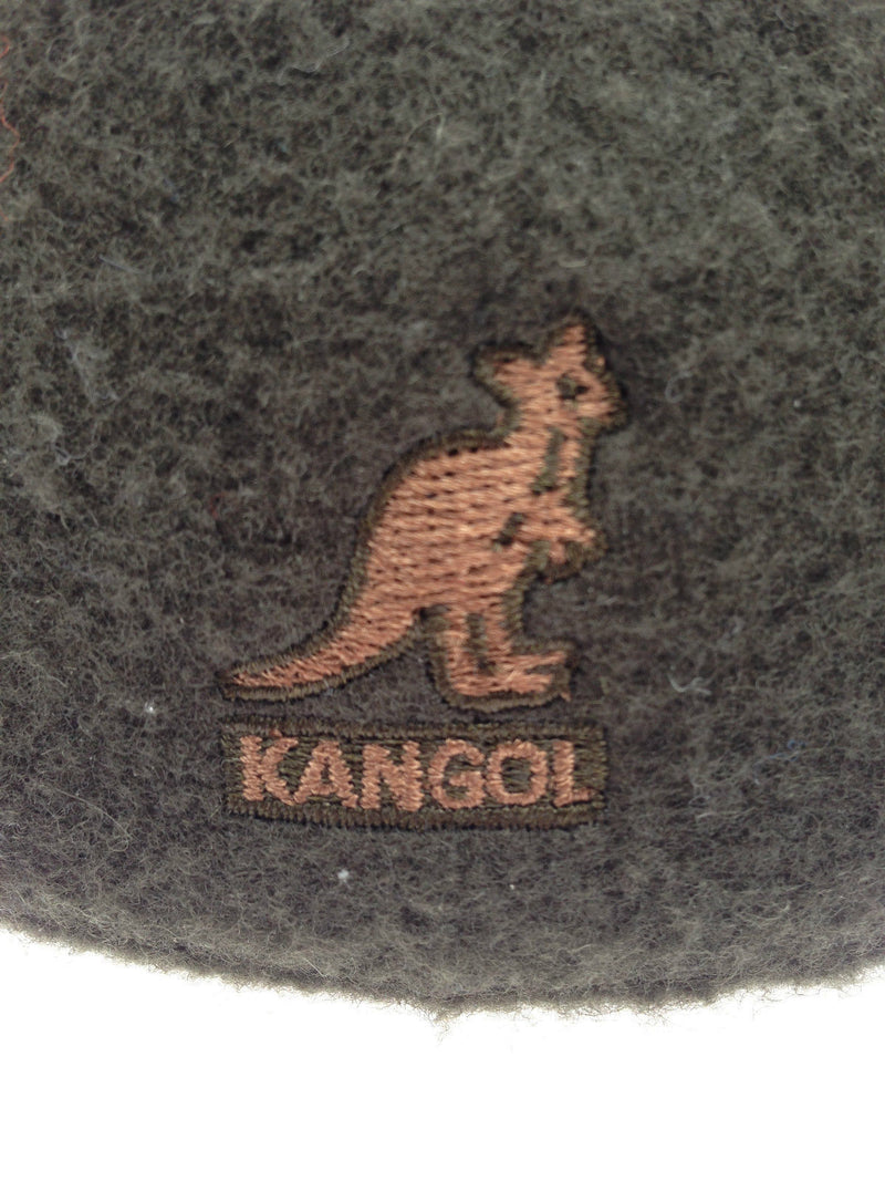 Load image into Gallery viewer, KANGOL 504 Wool Ivy Cap Mens Warm Winter Flat Classic Hat - Loden (Dark Green)-4
