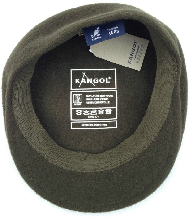 Load image into Gallery viewer, KANGOL 504 Wool Ivy Cap Mens Warm Winter Flat Classic Hat - Loden (Dark Green)-3
