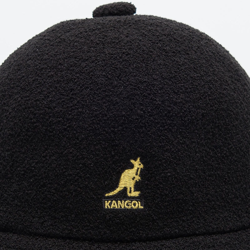 Load image into Gallery viewer, KANGOL Bermuda Casual Bucket Hat Terry Towelling Cap in Black/Gold-4
