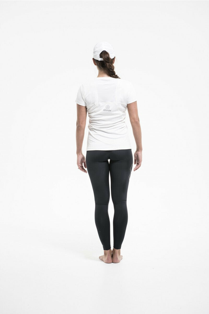 Load image into Gallery viewer, SRC Activate Womens Sports T-Shirt Tee Top Gym Tennis - White-4
