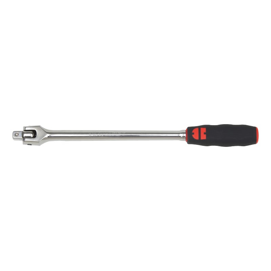 Wurth Breaker Bar 1/2in Drive 365mm Joint Socket Wrench Chrome Plated 180° Rotating Head-1