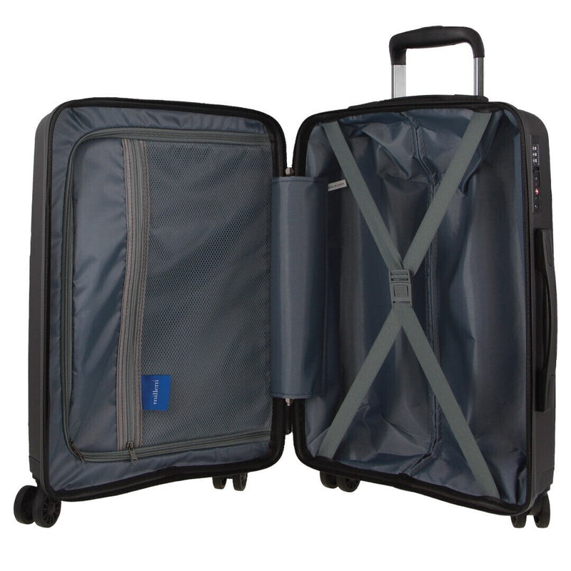 Load image into Gallery viewer, Monaco Hardshell 3-Piece Luggage Bag Set Travel Suitcase - Black
