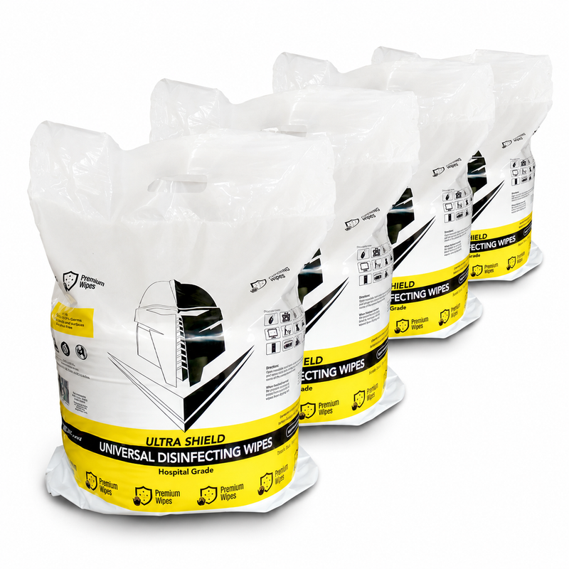 Load image into Gallery viewer, 3200x Ultra Shield Premium Disinfecting Wipes 35GSM Hospital Grade (150mm x 200mm)-0
